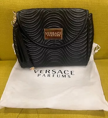 Versace Black Clutch/purse BRAND NEW AUTHENTIC WITH DUST BAG • $65