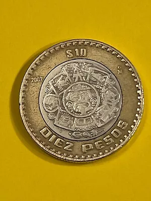 Mexico 10 Pesos 2007 Free Shipping • $3.50