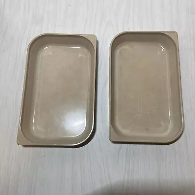 Vintage Anchor Hocking Microwave Cooker Plate/Tray #PH502 NO LID Lot Of 2 • $24.99
