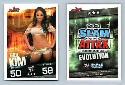 £0.99 • Buy Gail Kim - WWE Slam Attax Evolution 2009 Topps TCG Card