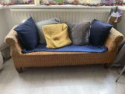 Wicker Chaise Lounge • £40