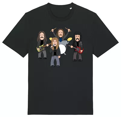 Paranoid Nation T-Shirt VIPWees Adults Kids Or Baby Inspired By Black Sabbath • £13.99
