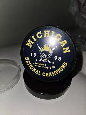 Puck Michigan 1998 National Champions • $50