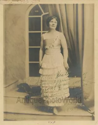 Florence Macbeth American Soprano Opera Singer Antique Hand Signed Photo • $75