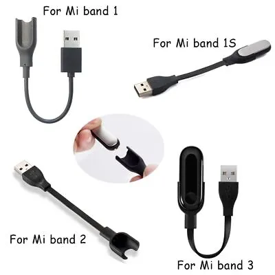 Charging Cable Adapter For Xiaomi Mi Band 1|Xiaomi Mi Band 2|Xiaomi Mi Band 3 • £2.24