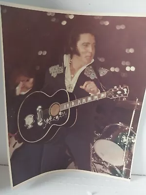 1970's Elvis Presley 8  X 10  Photo Mailed From Nashville TN Aug 17 1976 • $25.99