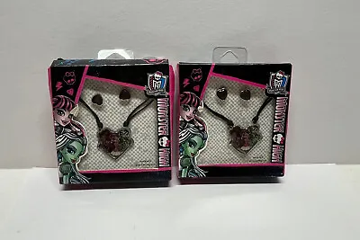 Mattel Monster High Necklace And Earring Set Lot Of 2 • $12.99