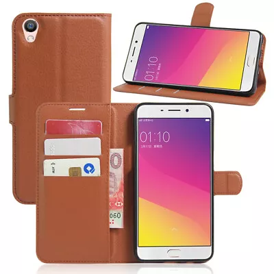 For Oppo R9S & R9S Plus Leather Premium Wallet PU Flip Card Holder Case Cover • $11.99