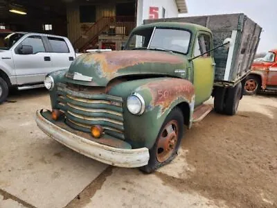 1950 Chevrolet 1 Ton Truck Manual Transmission 4x2 6100 Series 1035606 • $200