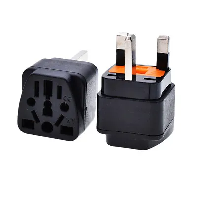 UK Plug Travel EU US AU To Germany France Spain AC Power Socket Converter Ku • £5.07