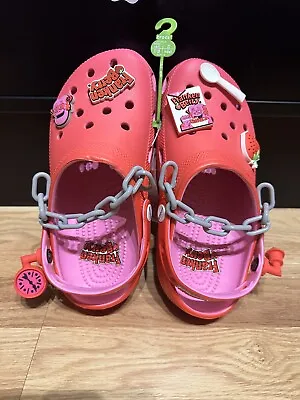 Franken Berry×Crocs Classic Clog M5/W7 General Mills Monster Cereal Free Ship • $51.99