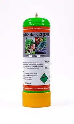 Food Grade CO2 E290 Disposable Gas M10 THREAD 220ltr For JBL Proflora CO2 System • £28.80