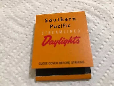 Vintage Matchbook Southern Pacific Railroad Daylights Full Unstruck • $4.99