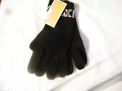 Michael Kors Black Acrylic Women's Gloves- One Size  -band New • $15