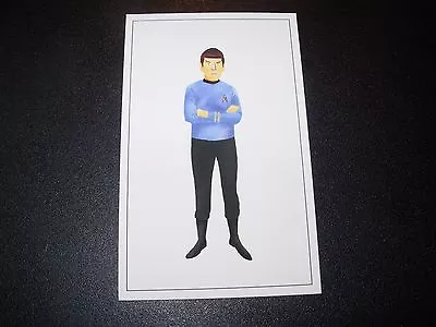 MAX DALTON Star Trek Mr Spock 2X4  Poster Art Handbill J • $1.49