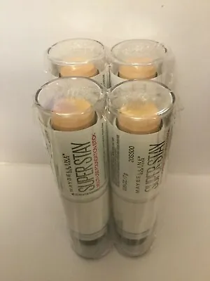 4 X Maybelline Super Stay Multi Use Foundation Stick #110 Porcelain NEW. • $29.71