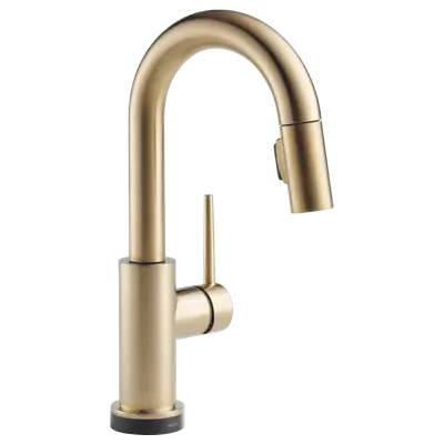 Delta Trinsic Pull-DownBar/Prep FaucetTouch ChampagneBronze-CertifiedRefurbished • $585.20