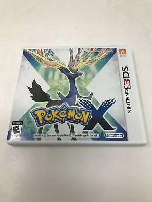 $14.95 • Buy Case And Manual Only NO GAME Pokemon X Nintendo 3DS Authentic