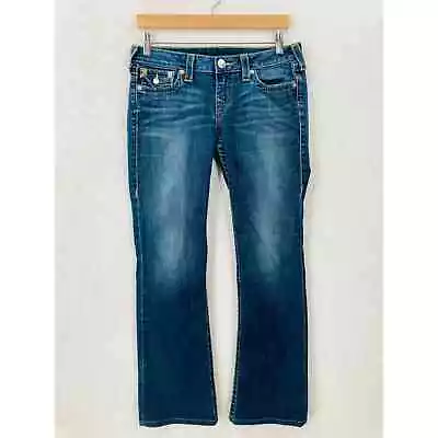 True Religion Jeans Womens Size 29 Bootcut Blue USA Made  • $29.99
