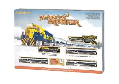 NEW Ready To Run Bachmann N Scale McKinley Explorer Train Set BAC24023 • $219.99