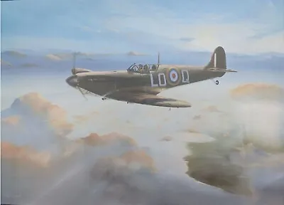 £10.99 • Buy Spitfire Print/Poster Taken From A Painting By Kieth Hill  