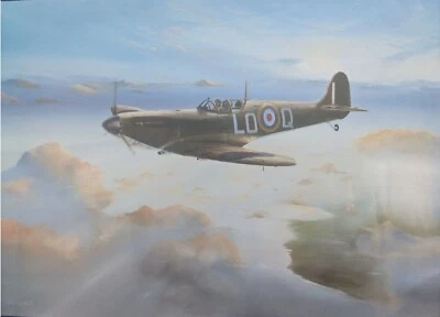 £10.99 • Buy Spitfire Print/Poster Taken From A Painting By Kieth Hill  