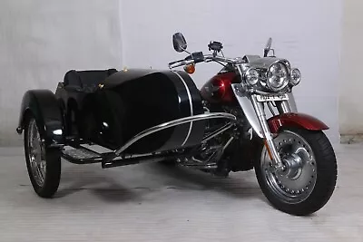 Motorcycle Sidecar + Universal Mounting Kitfits Harley Honda Indian Etc. • $2600