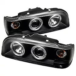 (Spyder Signature) Projector Headlights - LED Halo - Black • $385.29