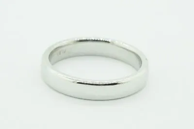 Vintage Estate Platinum Men's Wedding Band Ring Size 11 950 PT 12.30g 4.55mm • $1378.62