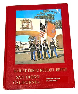 1978 US Marine Corps Recruit Depot San Diego Yearbook • $25