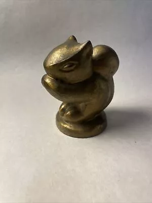 Vintage Brass Squirrel Paperweight • $12.11