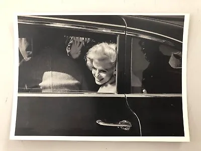 MANFRED LINUS'MARILYN MONROE IN A CADILLAC1959' RARE AUTHENTIC 1980's POSTCARD • $9.99