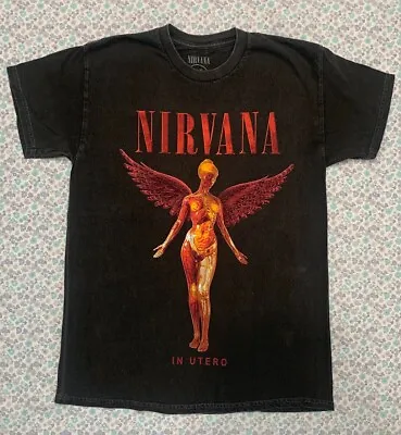 Nirvana Men's In Utero T-Shirt Vintage • $23