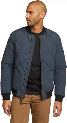 Eddie Bauer 1936 Skyliner Model Down Jacket Zip Quilted Size XLarge • $149.99