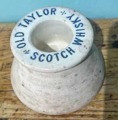 KJS2675  Antique Old Taylor Scotch Whisky Advertising Match Striker • £20