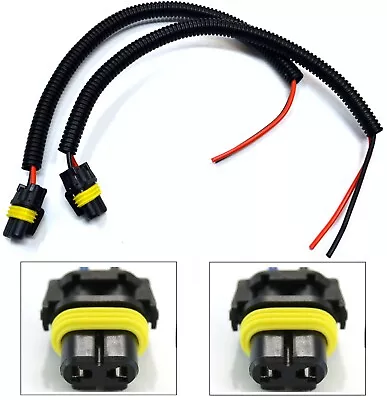 Extension Wire Pigtail Female 9006 HB4 Two Harness Fog Light Connector Socket OE • $11.88