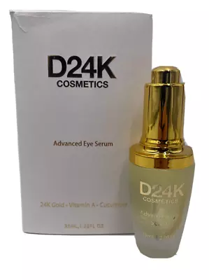 24K Gold Vitamin A Cucumber Advanced Eye Serum - 24K Cosmetics - 35 ML / 1.22 Oz • $29.99