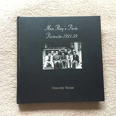 Man Ray's Paris Portraits 1921-39 Salvador Dali Museum Vintage Art Book Baum ‘97 • $32