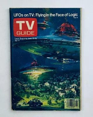 TV Guide Magazine June 10 1978 UFOs On TV Wheeling-Steubenville Ed. No Label • $24.95