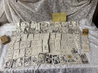 Vintage TAROT Card Deck Builders Of The Adytum (B.O.T.A.) Man Know Thyself • $55