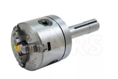 Shars 3  3 Jaw Self Centering Lathe Chuck + R8 Arbor Shank 7/16 -20 TIR .003 #[ • $122.95