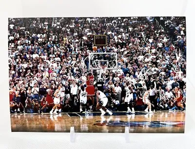1998 Michael Jordan The Last Shot 4x6 Photo 🔥 The Winning Shot 🔥 NBA Finals 🔥 • $5.45