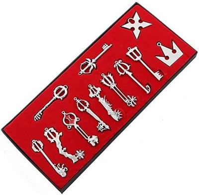 $47.48 • Buy Kingdom Hearts Keyblade, Sora Pendants Keychain Necklace Set