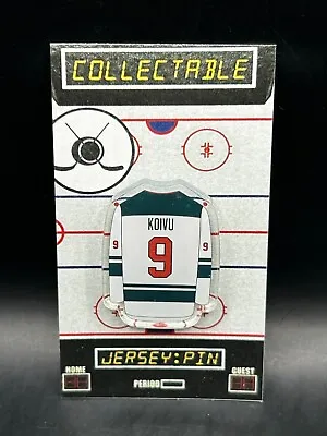 Minnesota Wild Mikko Koivu Jersey Lapel Pin-Classic RINK Collectible • $11.50