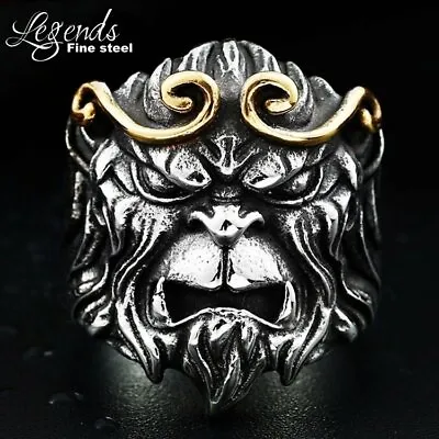 LEGENDS The Monkey King Contends Against The Buddha's Domineering Ring Size 7-14 • $9.99