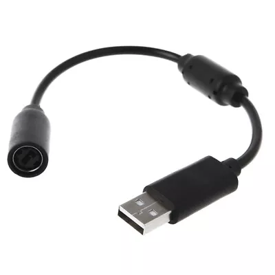 USB Breakaway Cable Adapter Cord Replacement For Xbox 360 Wired Game Controller • $6.59