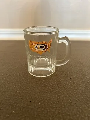 Vintage A&W Root Beer Mini Baby Mug Oval Logo AW Original Authentic 3 1/4” Tall • $16