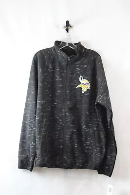 NWT NFL Men's Black Pattern MN Vikings Sweater SZ-L • $9.99