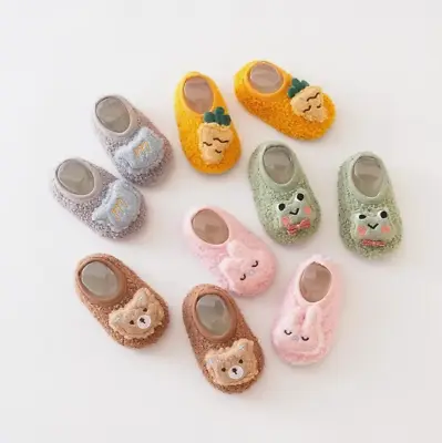 Thick Winter Baby Shoes/Socks None Slip Shoes In Fun Colour And Characters • £5