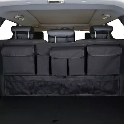 Car Trunk Cargo Net Organizer Hanging Seat Back Storage Organizer Bag 9 Pockets  • $31.40